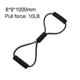 Faixas de resistência para ioga, faixa elástica, extrator de exercício esportivo, expansor de peito em forma de 8 para construção corporal, academia em casa, equipamentos fitness - Image 2