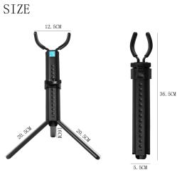 Saxofone Alto Tenor portátil Stand, dobrável suporte profissional, Metal pernas tripé, acessório de instrumento de sopro com saco de armazenamento - Image 4