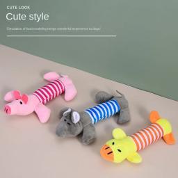 Squeak brinquedo de pelúcia para animais de estimação, suprimentos para cães, apto para todos os filhotes, som, engraçado, durável, mastigar, molar - Image 3