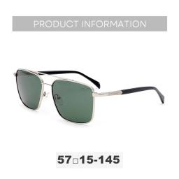 Zenottic tendência aviador metal uv400 polarizado prescrição óculos de sol para homem piloto corretivo óculos de sol condução tons - Image 4