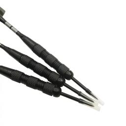 Fused Nickel Black Needle Dardos, Treinamento de Competição Profissional, Entretenimento de autodefesa, Black Dart Rod Tail, 22g, 3 pcs por conjunto - Image 5