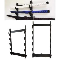 Horizontal Samurai Rack Decoração, Suporte Clássico, Não Suporte Espada Hardware - Image 4