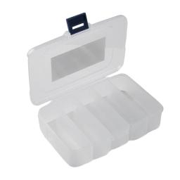 1pc parafusos de ferramenta de plástico caixa de armazenamento ic 14.3*9*3.5 cm artesanato organizador pequena parte recipiente caso 5-grade caixa de ferramentas transparente - Image 5