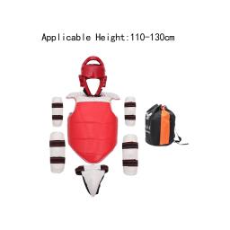 Taekwondo Protective Gear Set para Mulheres, Boxe Protetor Peito com Braço Perna - Image 6