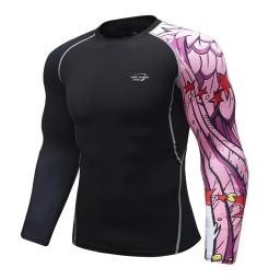 Rashguard Compressão Camisa para Homens, Boxe, Running Jerseys, Yoga, Fitness, MMA, BJJ Meias, Muay Thai, GMY, Roupas de Marca Esportiva - Image 2