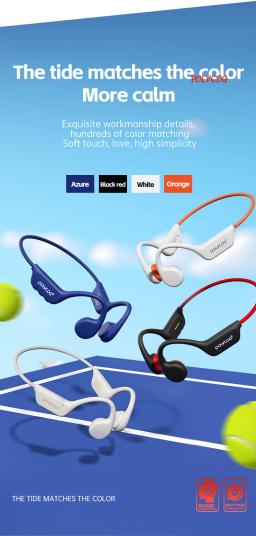 Polvcdg x7 fone de ouvido de condução óssea ipx8 aberto bluetooth 5.3 natação com microfone à prova dwaterproof água 32gb memória mp3 2024 novo - Image 6