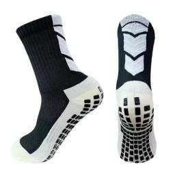 Kits de meias de futebol antiderrapante para adultos e crianças, elasticidade de altura, mangas de futebol, capa legging esportiva, equipamento de proteção, - Image 3