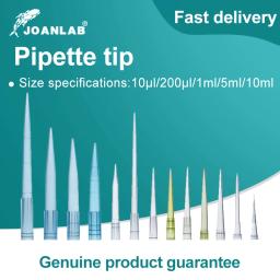 Joanlab pipetas de laboratório, equipamentos de laboratório descartáveis, ponta de pipeta de plástico 10ul 200ul 1ml 5ml 10ml - Image 1