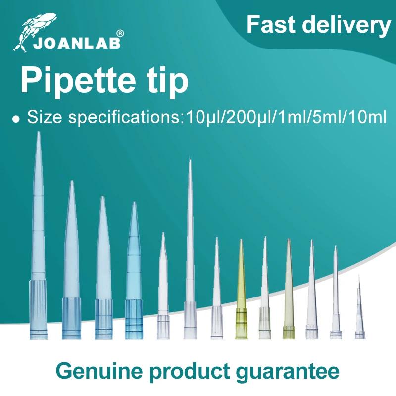 Joanlab pipetas de laboratório, equipamentos de laboratório descartáveis, ponta de pipeta de plástico 10ul 200ul 1ml 5ml 10ml - Image 1