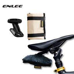 ENLEE-Saco De Sela De Bicicleta, 3D Shell, Impermeável, Refletivo, À Prova De Choque, Tubo, Cauda Traseira, Saco De Catraca, Acessórios De Bicicleta - Image 1