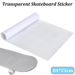 Fita adesiva transparente antiderrapante para skate, portátil, lixa oleosa, à prova d'água, para skate, atividades ao ar livre - Image 1