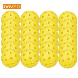 Pickleball 74mm durável 40 furos ao ar livre 6/12/24 pçs pickleballs 26g ao ar livre para competição pickleball pacotes de pickleballs - Image 1