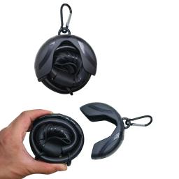 Roll Up Silicone Snorkel, Natação Swim Snorkel com fivela suspensa, Tubo de respiração confortável para mergulho - Image 4