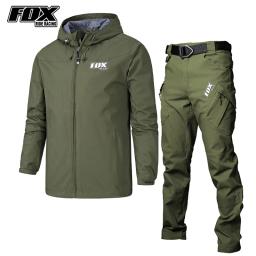 FOX RIDE impermeável ciclismo equipe jaqueta para homens, MTB roupas, jaqueta de bicicleta, estrada montanha bicicleta blusão, moto jaquetas, 2022 - Image 5