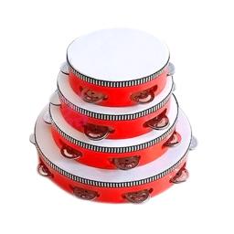 Pandeiro para adultos, sinos de tambor de mão, tambor de metal, percussão, presentes - Image 1