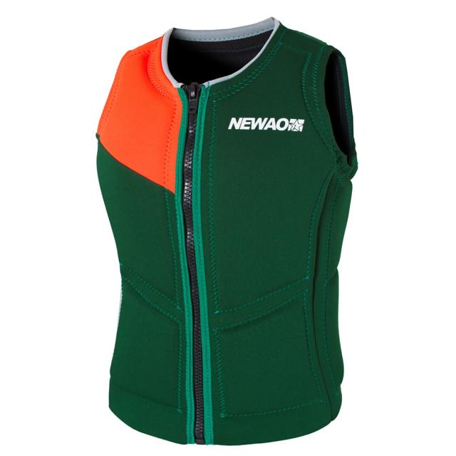 Colete de Flutuabilidade Ultra Fino para Adultos - Salva-Vidas com Zíper para Esportes Aquáticos, Natação, Surf, Mergulho e Vela
