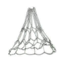 basquete com corrente metal basquete ar livre para a maioria aros padrão - Image 3