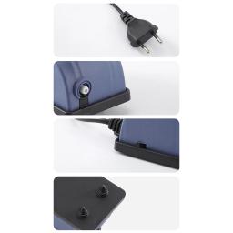 Aquário Bomba De Ar Com Tomadas Únicas, Bomba De Oxigênio De Baixo Ruído, Peixes Ajustável Aerador Tanque, AC 220V-240V - Image 4