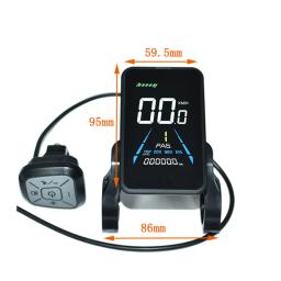 Bicicleta elétrica Componente Conversão Kit, Display LCD a cores, E-Scooter, Mountain Bike, Speed Meter Acessórios, 48V, YL81F - Image 1