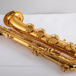 E Flat Barítono Saxofone Superfície, Professional Brass Musical Instruments Sax, Frete Grátis, Novo - Image 6