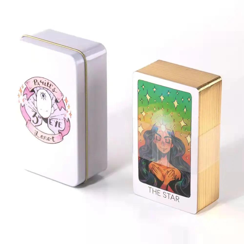 Cartas de Tarot para Adivinhação, Jogos de Festa para Meninas, Jogo de Tabuleiro, Jogo de Mesa, Uso Pessoal - Image 1
