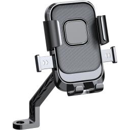 Suporte universal do telefone da bicicleta, 360 ° rotativo, clip GPS, operação de uma mão, guidão stand para motocicleta, ATV, scooter - Image 1