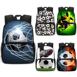 Legal futebol impressão mochila crianças sacos de escola meninos crianças saco do jardim de infância mochila escolar presente - Image 1