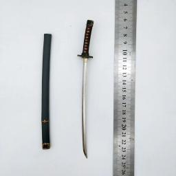 Modelo Espada Samurai, Espadas Antigas, Arma Fria, Lâmina de Armas, Faca, Brinquedos de 12 ", Escala 1:6 - Image 5