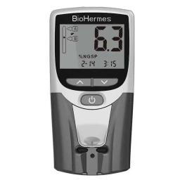 Biohermes novo typehandle hba1c instrumento econômico de gotejamento de sangue médico gliculado hemoglobin detector papel de teste - Image 3
