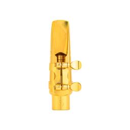 Sax metal bocal para Alto e Soprano, saxofone acessórios, latão chapeado, de alta qualidade, tamanho 5, 6, 7, 8, 9 - Image 6