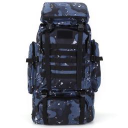Oxford pano montanhismo mochila, bolsos múltiplos, montanha escalada mochila, acessórios de viagem, 600D, 80L - Image 3