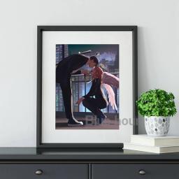 Anime japonês motosserra homem cartaz fã presente aki hayakawa e anjo diabo pintura impressões em tela casa arte da parede decoração - Image 5