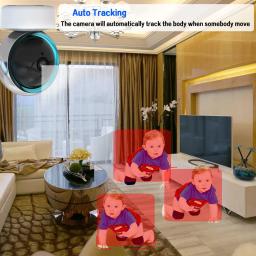Tuya Smart Life Sistema de Câmera de Segurança Doméstica, Sem Fio, 5MP, WiFi, CCTV, PTZ, Vídeo IP, Câmera de Vigilância, Áudio Bidirecional, Monitor de Bebê, 2K - Image 2