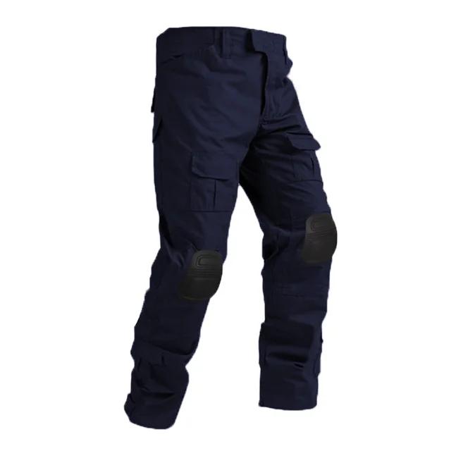 Ternos Táticos Masculinos para Ar Livre: Uniformes de Paintball e Camuflagem para Combate com Calças Cargo e Joelheiras