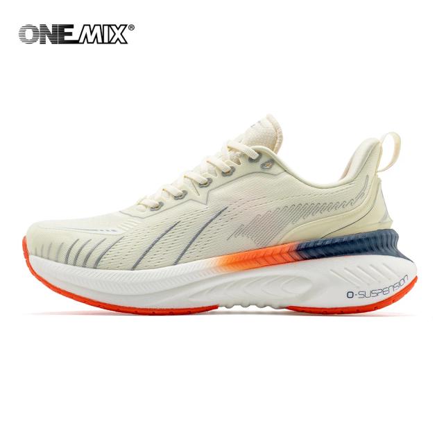 Tênis de Corrida ONEMIX: Amortecimento e Conforto para Homens e Mulheres, Antiderrapante e Respirável para Caminhadas e Corridas