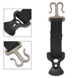 Ganchos De Fivela Suporte De Corda Nylon, Aço Inoxidável, Barraca De Acampamento Do ABS, Tensor De Corda, Acessórios De Tendas De Caminhada Ao Ar Livre - Image 3