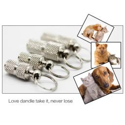Etiquetas de identificação personalizadas para cães e gatos, crachá gravado para animais de estimação, crachá para gatos e cães - Image 4