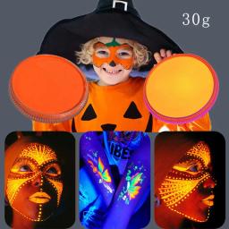 Pintura Corporal Infantil, Maquiagem Solúvel em Água, Palco de Halloween, Pigmentos, 30g - Image 3