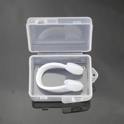 Clipe de nariz de silicone reutilizável para natação, nariz para adultos e crianças, mergulho e surf, impermeável, bocal de natação - Image 5