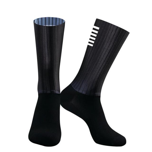 Meias Antiderrapantes Aero para Ciclismo Masculino - Performance em Corrida e Esporte na Bike