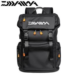 Mochila de pesca de lazer masculina para montanhismo, mochila de viagem ao ar livre grande capacidade, nova - Image 2