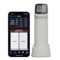 Colorímetro Portátil para Medição DE * ab, LAB, Operação Touch Screen, Pintura, Impressão, Plástico e Têxtil, Inspeção de Qualidade - Image 1
