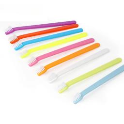 Soft Nylon Pet Toothbrush, Kit De Limpeza De Dentes De Cão, Kit De Cachorro De Gato, Raça Pequena, 10 Pcs - Image 3