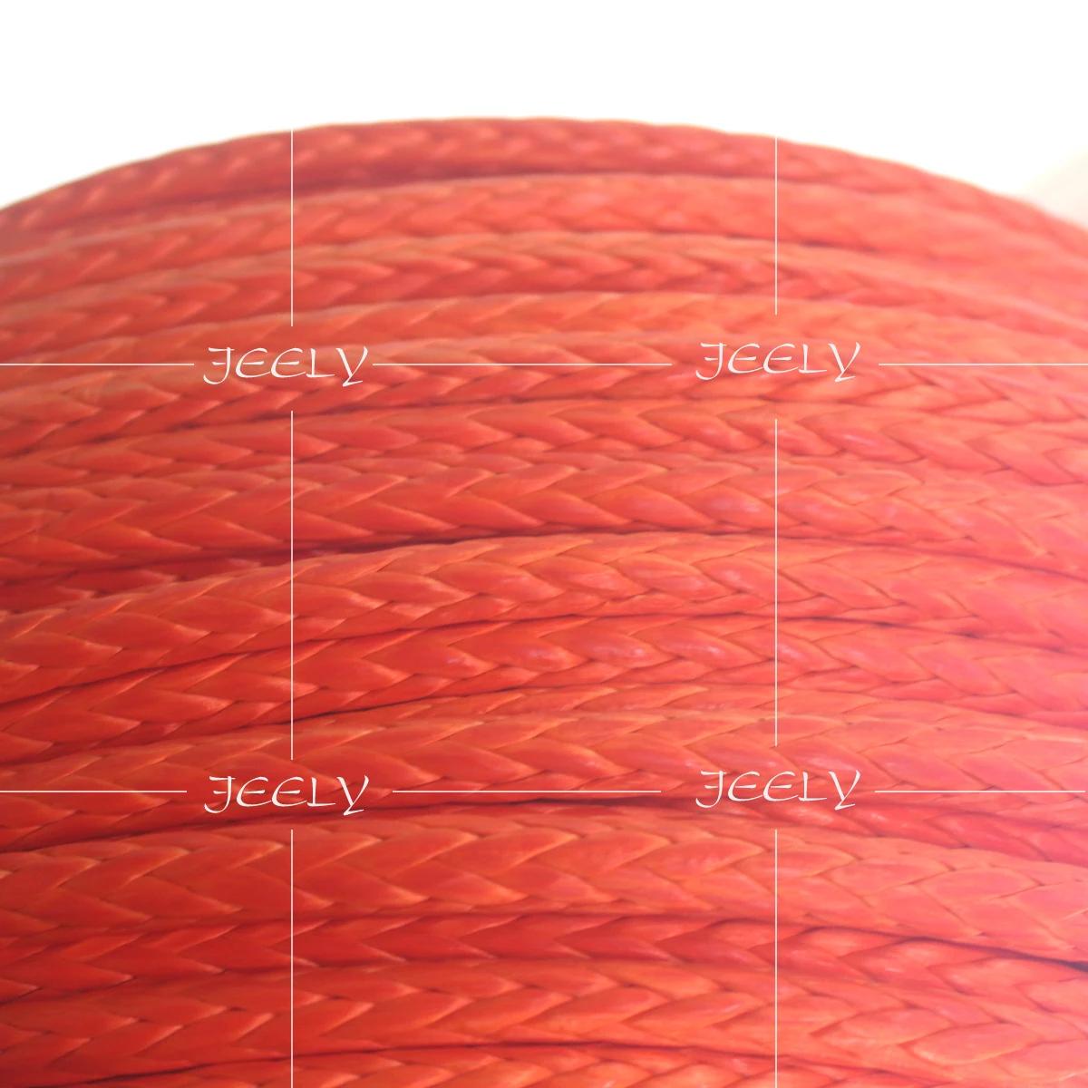 UHMWPE fibra oca trança guincho, corda de reboque para barco, 8mm, 5 in, 16 in, 6000kg, 5m - Image 1