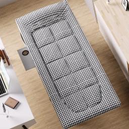 Portátil dobrável Camping Cot com travesseiro e almofada, leve tenda cama com saco de transporte, ideal para crianças e dormir ao ar livre - Image 3