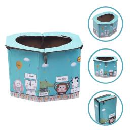 Vaso sanitário dobrável portátil para adultos, bidê, banheiro para viagens, uso doméstico, câmara, carro, urina, assento dobrável - Image 4