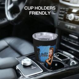 Buffy The Vampire Slayer Copo isolado com tampa, Demônio vácuo caneca térmica, Office Home e garrafa de carro, 20oz - Image 6