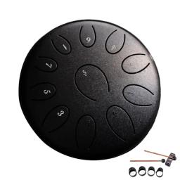 Tambor De Língua De Aço Para Cura De Som, Mini tambores de mão, 11 Notes Rain Drum, Instrumento portátil - Image 1
