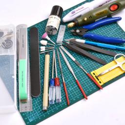 Modelo de Construção Tool Sets para Hobby Model Making, DIY Acessórios, Moedor, Escultura, Moagem, Polimento, Perfuração, Cortador, Alicadores, Elétrica - Image 1