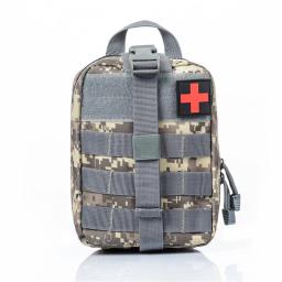 Kit de primeiros socorros ao ar livre portátil, impermeável, caminhadas, saco de sobrevivência, mochila tática, bolsa EDC - Image 4